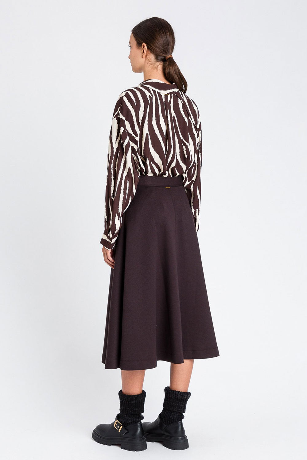 Twinset - camicia zebra print 252li2sbb 12668