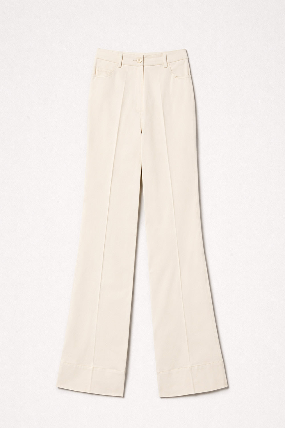 TwinSet - Pantaloni wide leg in bull