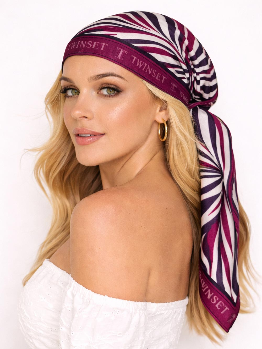 TwinSet - Kefia Fuchsia