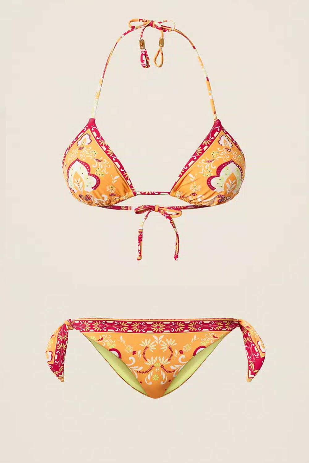 Twinset - Bikini Triangolo e Slip Tanga Fiocchi