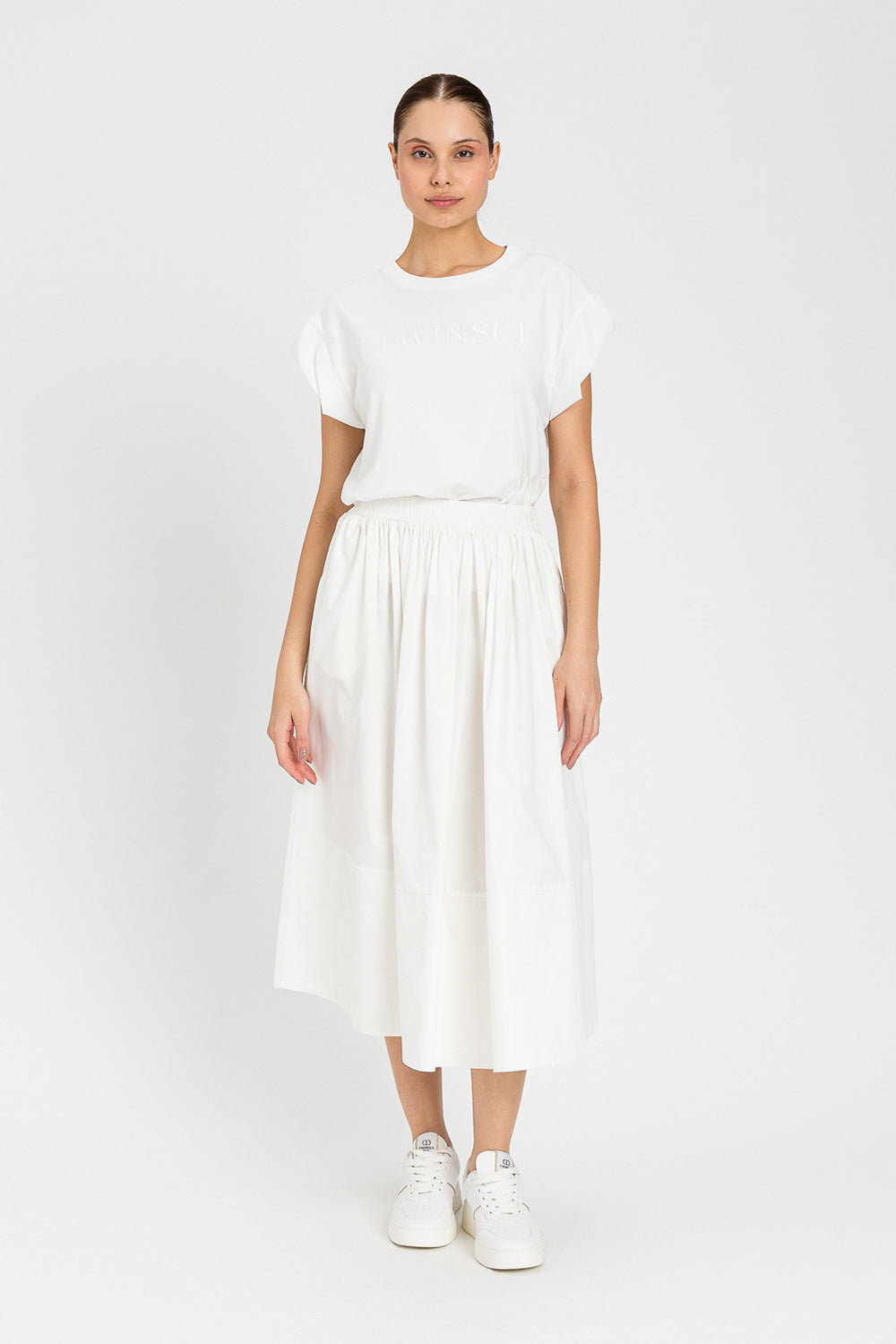 TwinSet - T-Shirt ricamata