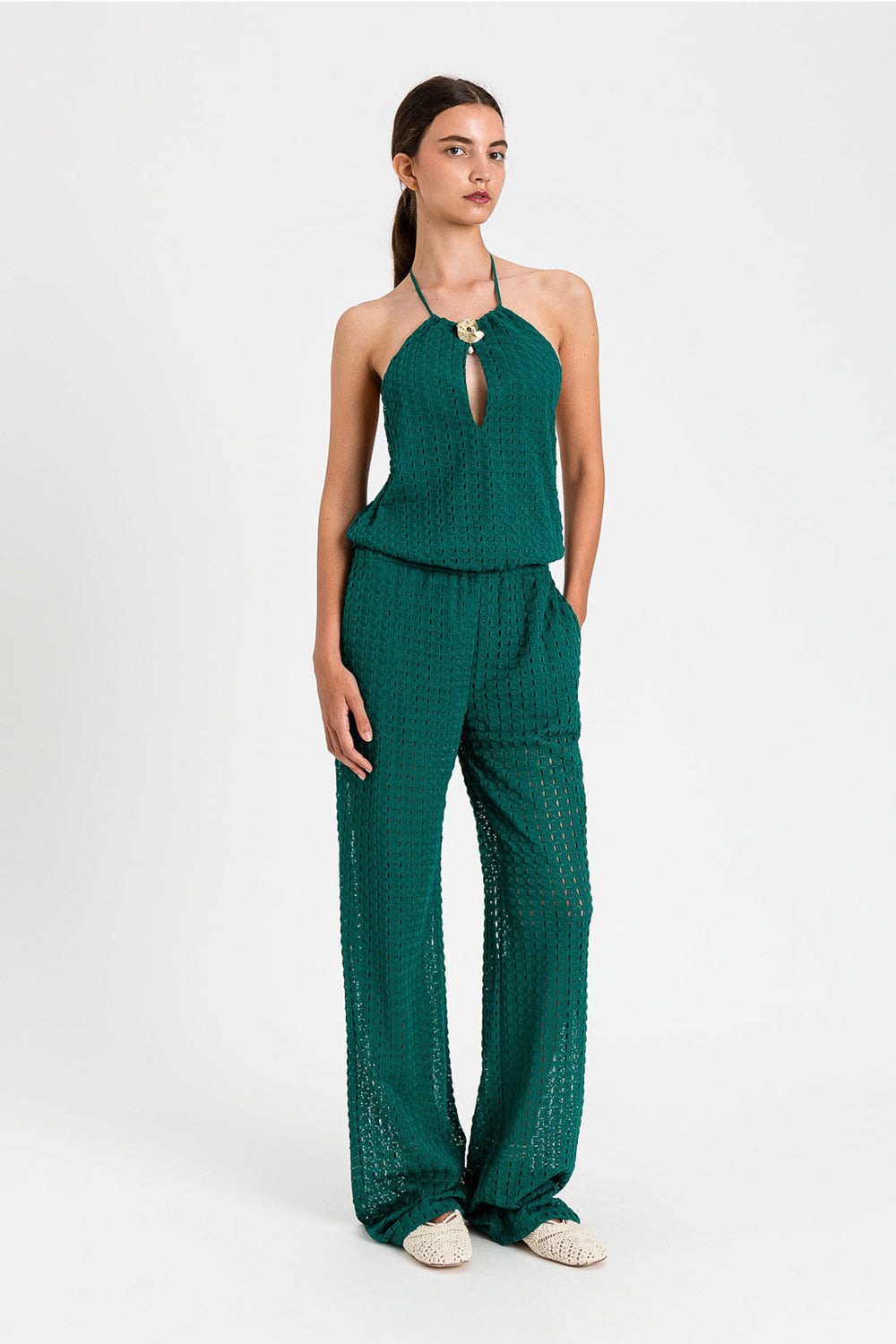 TwinSet - Tuta  in cotone
