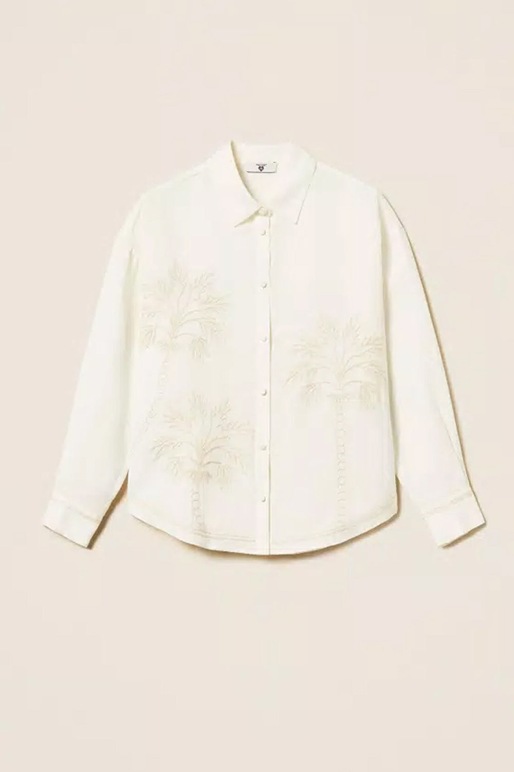 TwinSet - Camicia M/L con ricamo 261LM2MAA 13584