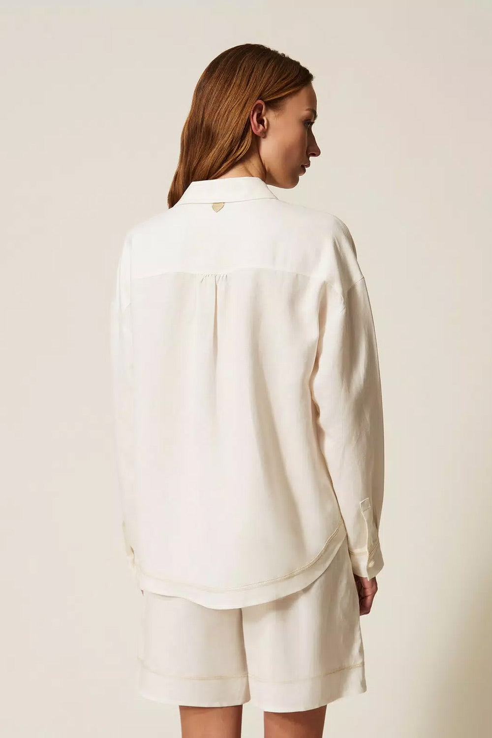 TwinSet - Camicia M/L con ricamo 261LM2MAA 13584