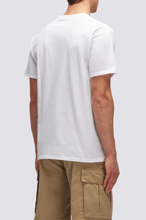 Sundek - T-shirt Stampa Sundek HERITAGE M639TEJY300 00600 Bianca