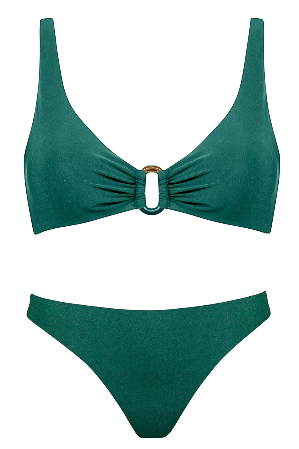 Donna Bikini Maryan Mehlhorn Lycra Verde Coppa C Anello