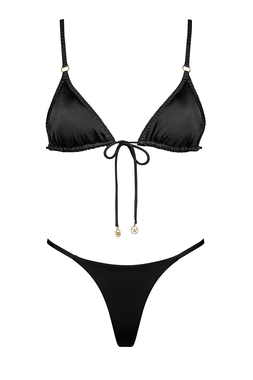 Watercult - Bikini triangolo Deep Black