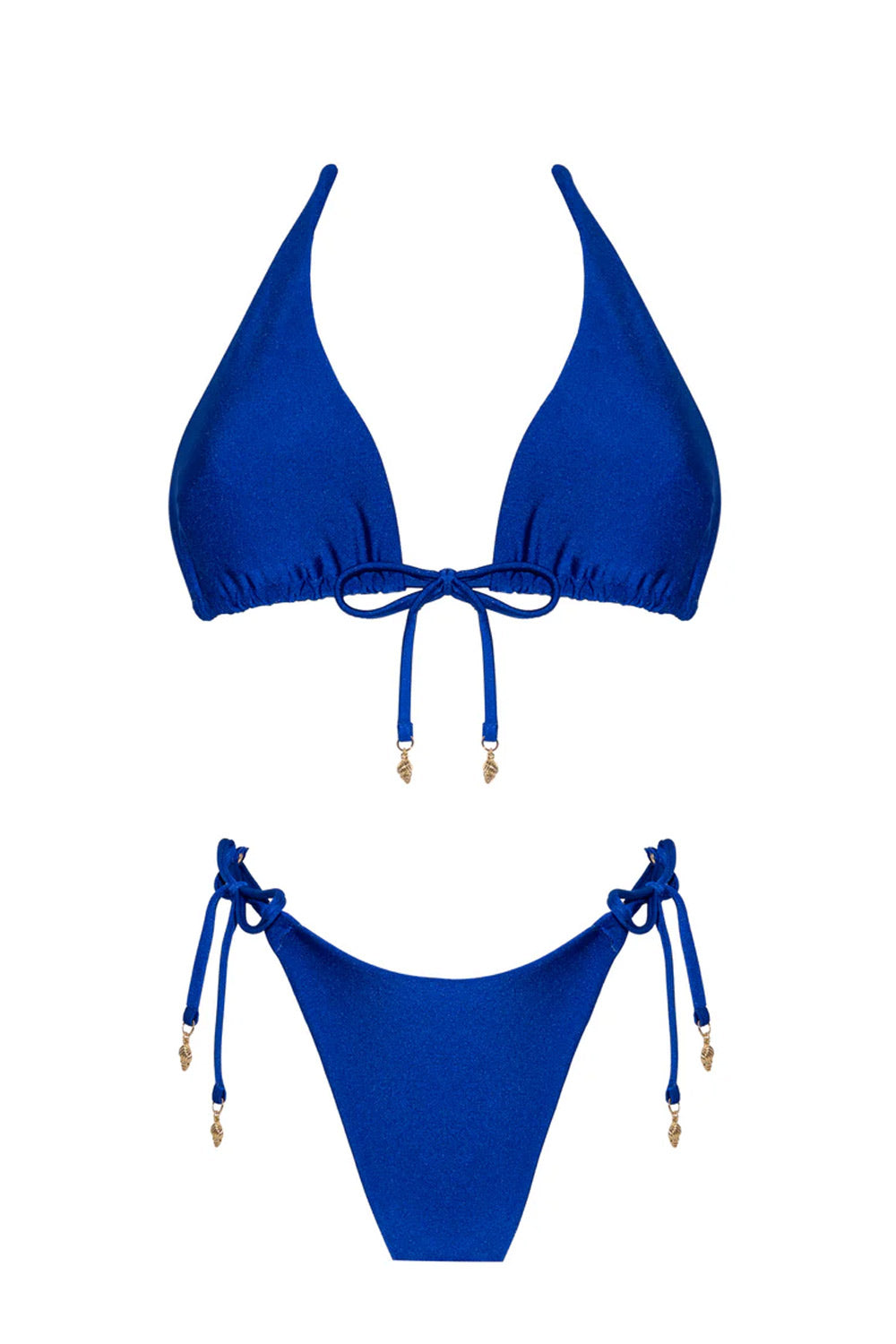 Donna Bikini AMAYA Blue Rebel SAND Lycra Lucida Gioiello