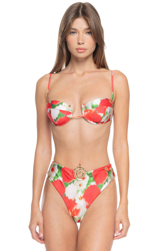 Donna Bikini HADLEY Botanic SAND Lycra Lucida Brasiliana Alta