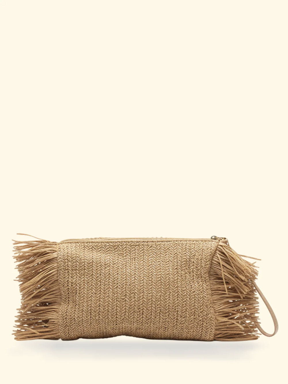 Donna Maxi Pochette FK Paglia Frange Laterali