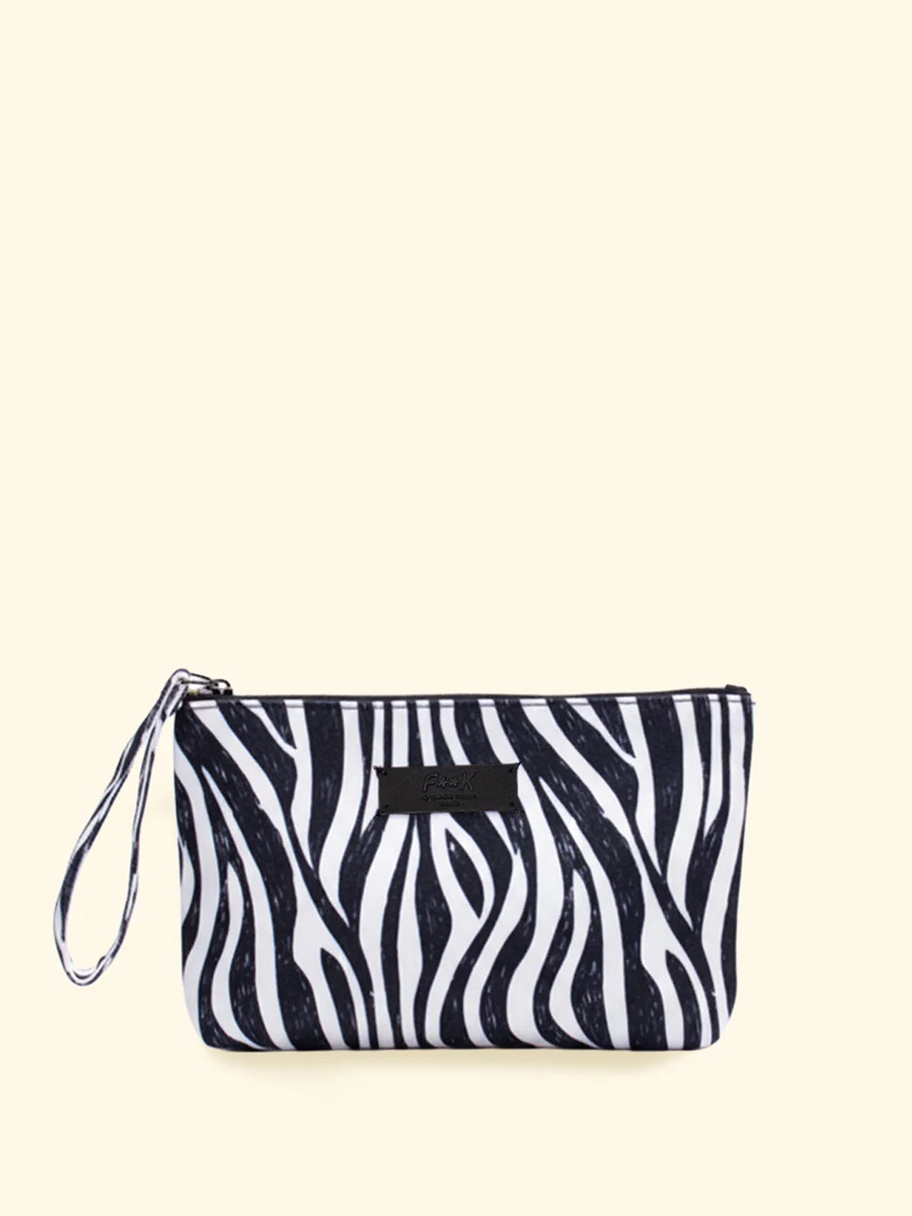 Donna Mini Pochette FK Tessuto Fantasia Zebrata