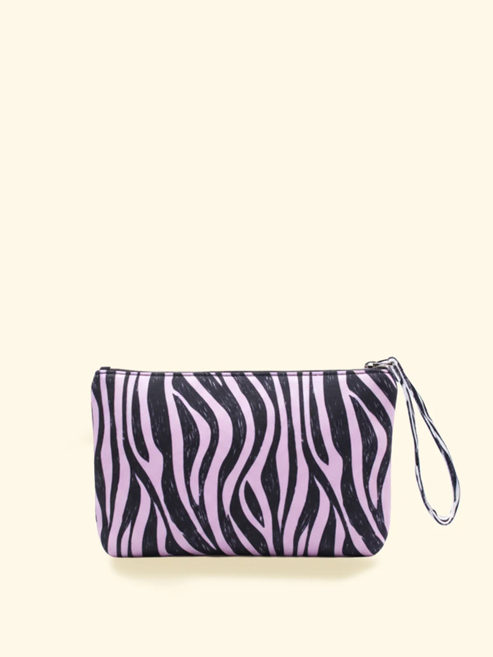 Donna Mini Pochette FK Tessuto Fantasia Zebrata