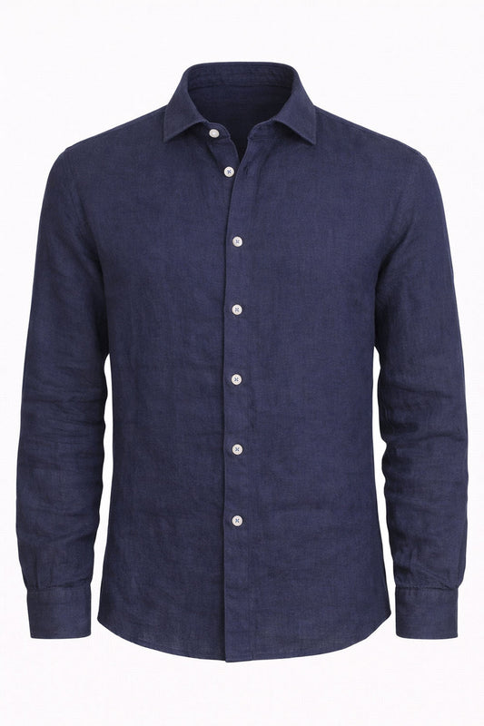 Mastricamiciai - Camicia in Lino LUCA