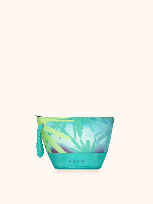 Donna Pochette Me Fui Fantasia Tropicale Verde Zip Laccetto
