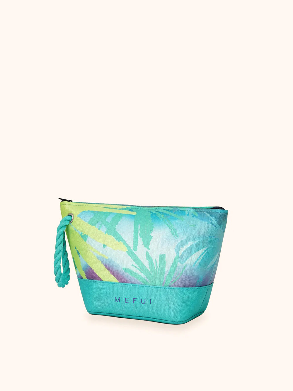 Donna Pochette Me Fui Fantasia Tropicale Verde Zip Laccetto
