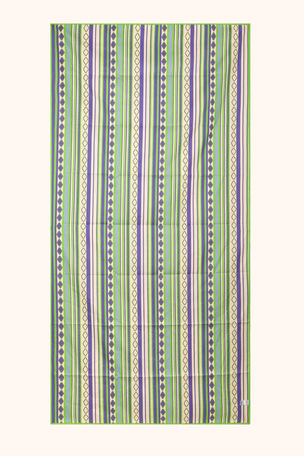 Donna Telo Mare Me Fui Microfibra Fantasia Geometrica Reverse