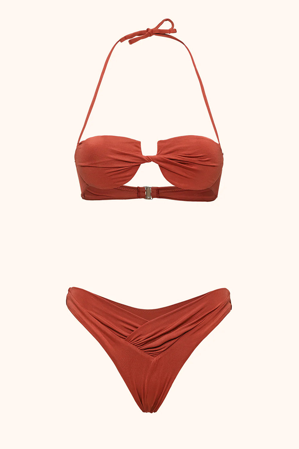 MeFui - Bikini Reggiseno Ferretto e Slip Fisso