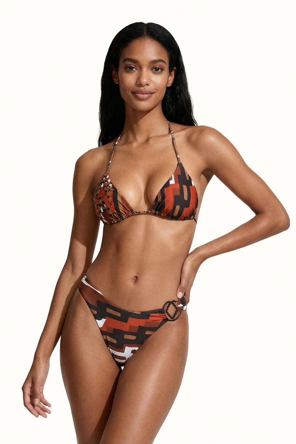 MeFui - Bikini Triangolo con Slip fisso