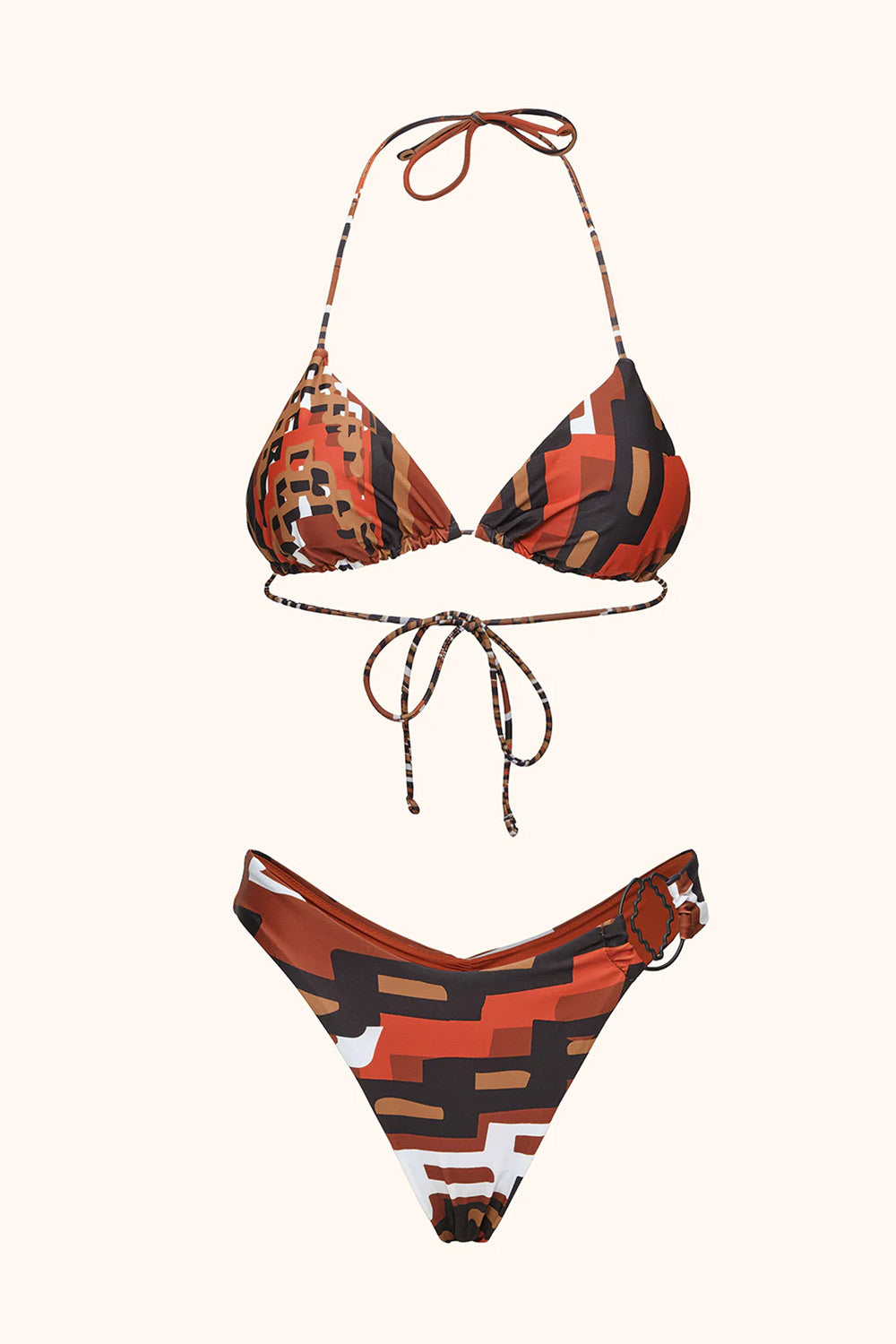MeFui - Bikini Triangolo con Slip fisso