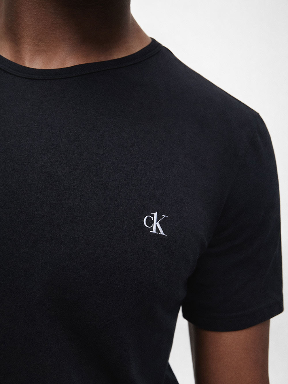 CK - T-Shirt Louge 2pack CK Nero