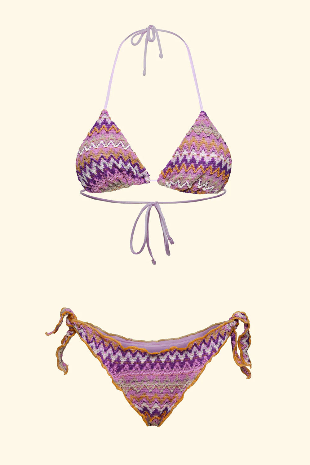 EffeK - Bikini Triangolo con slip regolabile