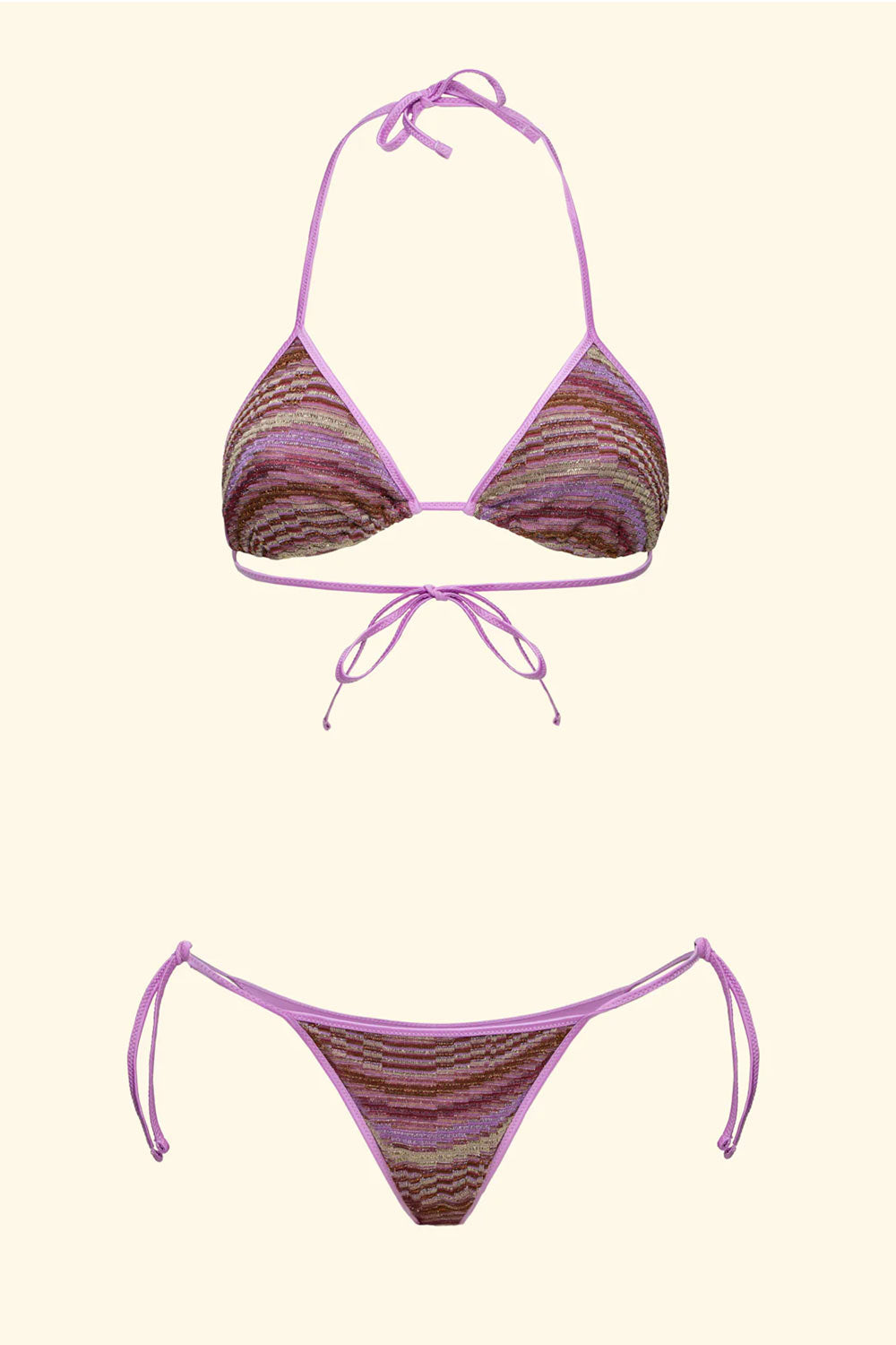 EffeK - Bikini Triangolo con slip regolabile FK26-SW0650MC
