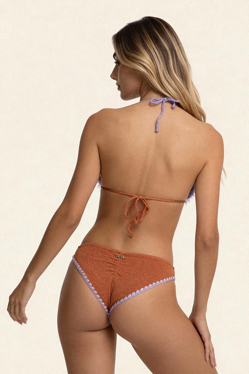 Bikini Triangolo con slip culotte fissa