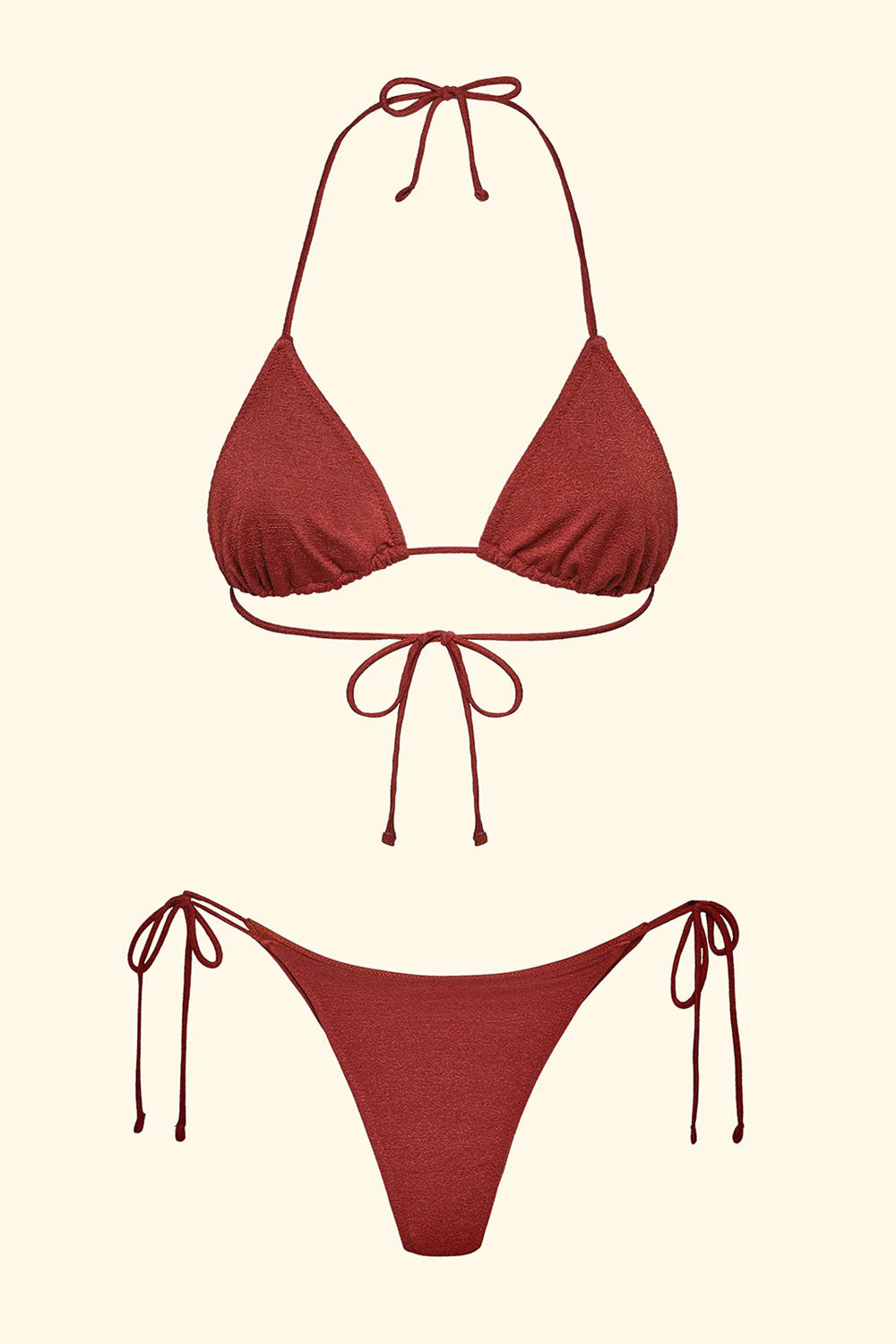 EffeK - Bikini Triangolo con slip regolabile