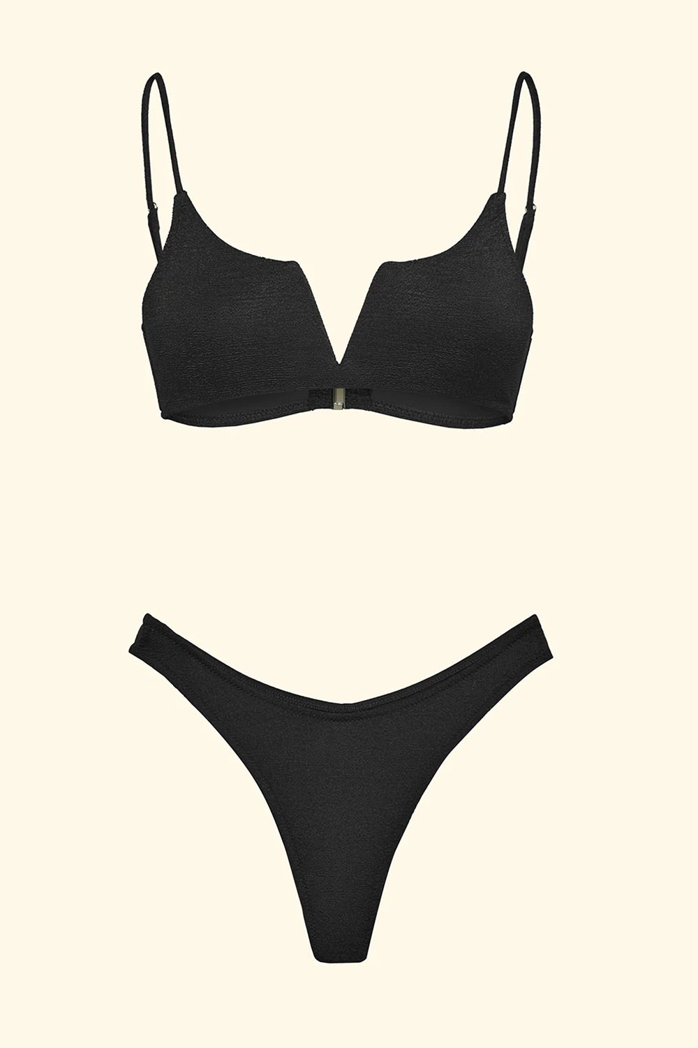EffeK - Bikini Top fisso con slip americano fisso