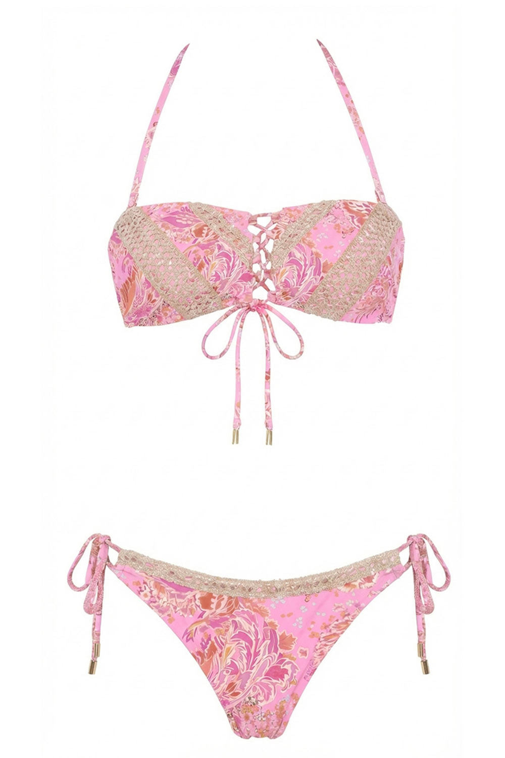 Miss Bikini - Bikini Fascia passamaneria intarsio