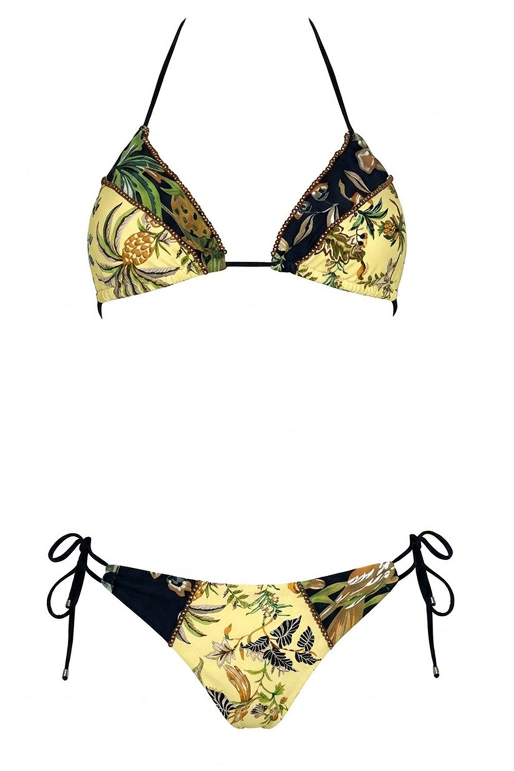 Miss Bikini - Bikini Triangolo V6016T-V6017B GLORIA INK OTT TRGN