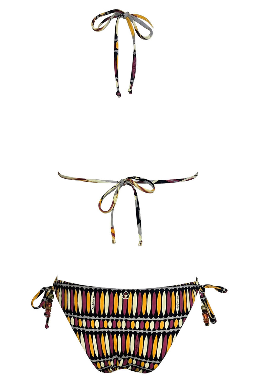 Miss Bikini - Bikini Triangolo con pietre colorate