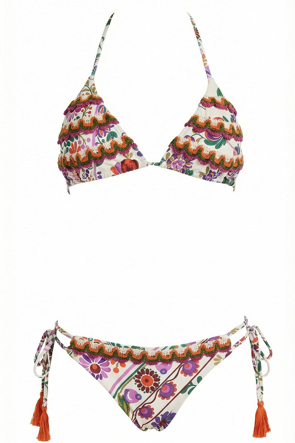 Miss Bikini - Bikini Triangolo con ricami