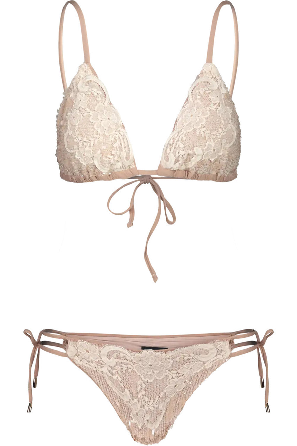 Miss Bikini - Bikini TrIangolo paillettes e pizzo