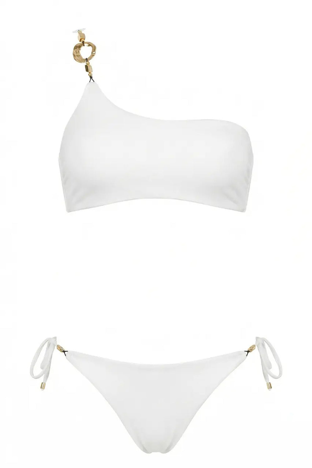 Miss Bikini - Bikini Fascia monospalla accessorio oro