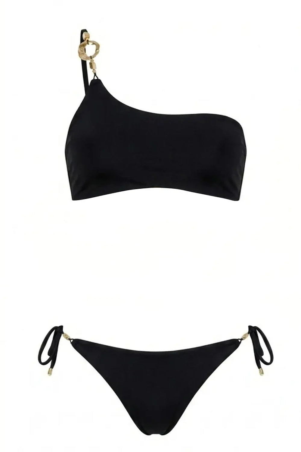 Miss Bikini - Bikini Fascia monospalla accessorio oro