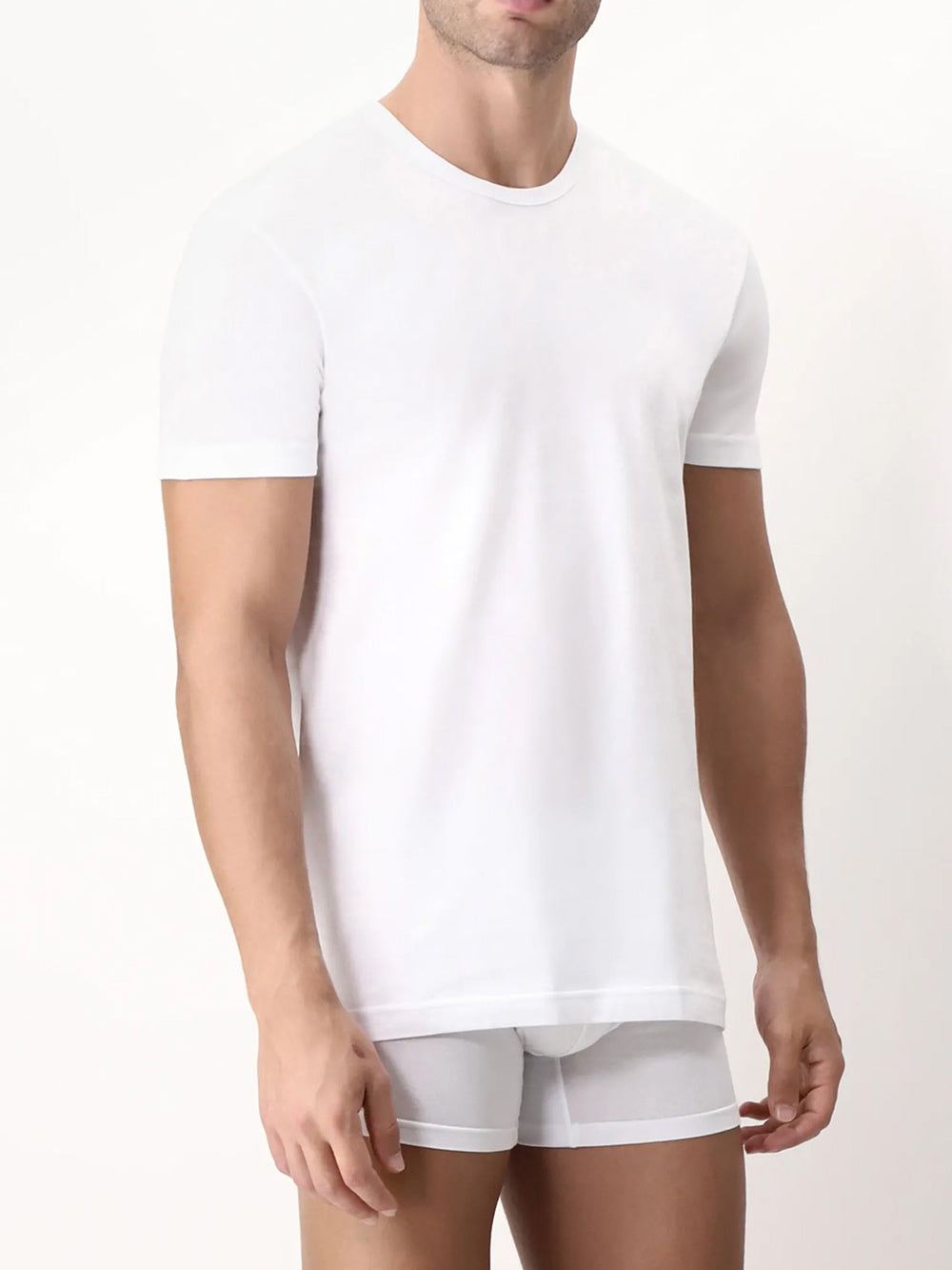 CAGI - T-shirt Girocollo in Cotone 100% senza cuciture