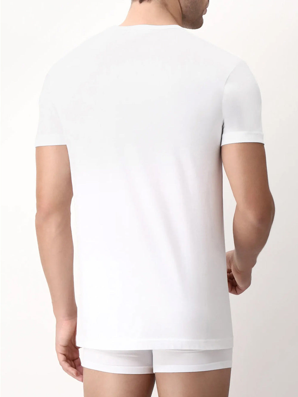 CAGI - T-shirt Girocollo in Cotone 100% senza cuciture